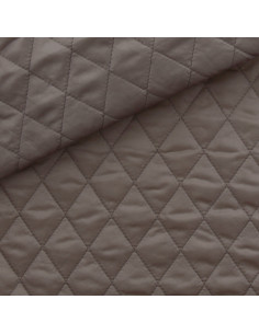 Quilted lining - Taupe