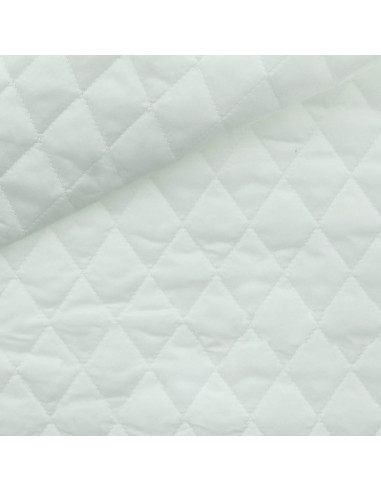 Quilted lining - White