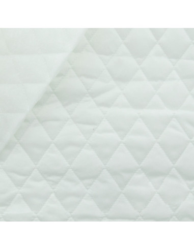 Quilted lining - White