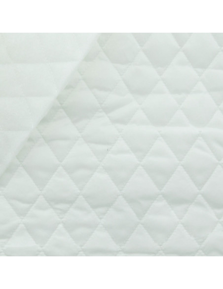 Quilted lining - White