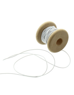 Hat elastic - White