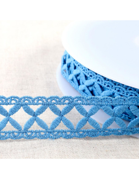 Guipure lattice - Lavender blue