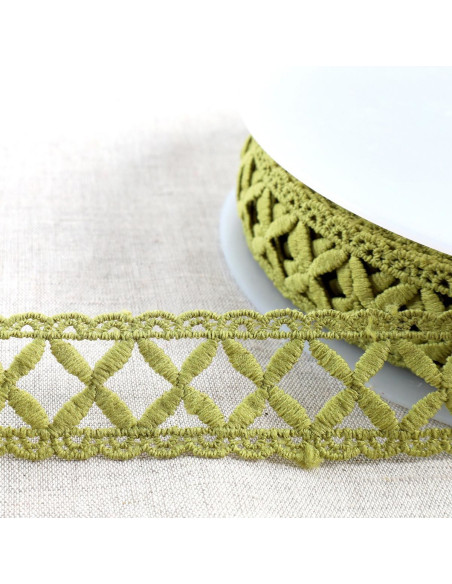 Guipure lattice - Khaki