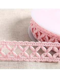 Guipure lattice - Pink