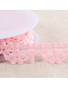 Daisy guipure - Pink