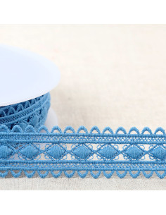 Diamond guipure - Lavender blue