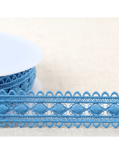 Diamond guipure - Lavender blue