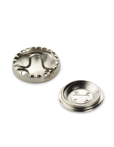 Box of 5 buttons to cover with 19 mm tool