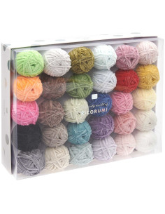Box of 30 Ricorumi Nilli Nilli yarn balls