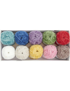 Ricorumi Nilli Nilli Rainbow Yarn Box Set of 10 Balls 2