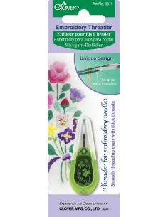 Clover embroidery threader