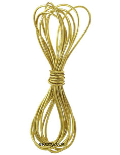 Round elastic - Gold