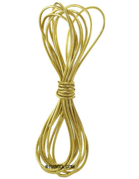 Round elastic - Gold