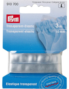 Transparent elastic