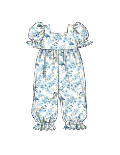 Rompers Pattern - Butterick 6950 2