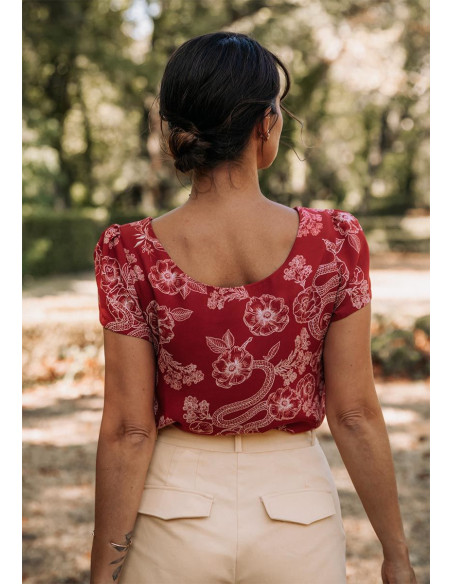 Cicadella Blouse Pattern - Maison Fauve