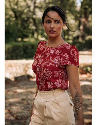 Cicadella Blouse Pattern - Maison Fauve