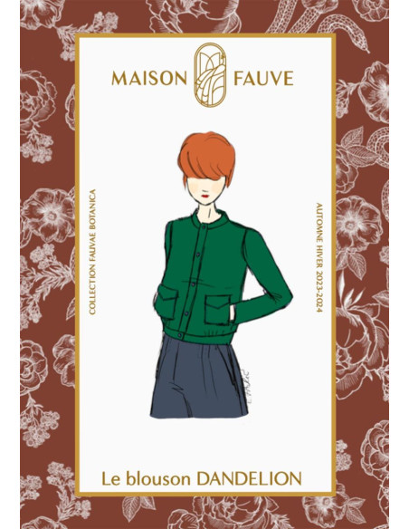 Dandelion Jacket Pattern - Maison Fauve