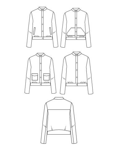 Dandelion Jacket Pattern - Maison Fauve