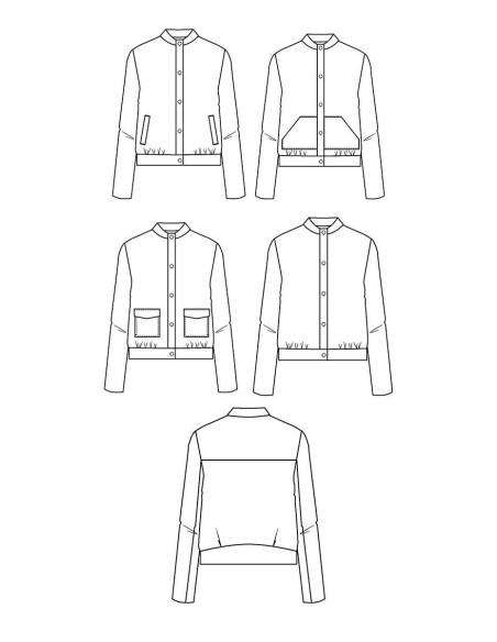 Dandelion Jacket Pattern - Maison Fauve