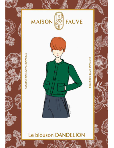 Dandelion Jacket Pattern - Maison Fauve