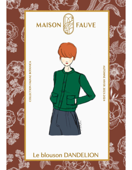 Dandelion Jacket Pattern - Maison Fauve
