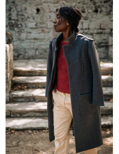 Tigris Coat Pattern - Maison Fauve