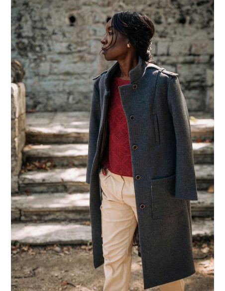 Tigris Coat Pattern - Maison Fauve