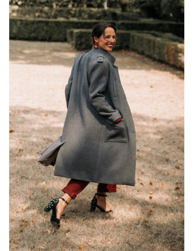 Tigris Coat Pattern - Maison Fauve