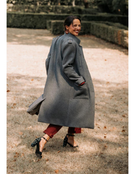 Tigris Coat Pattern - Maison Fauve