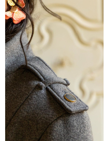 Tigris Coat Pattern - Maison Fauve
