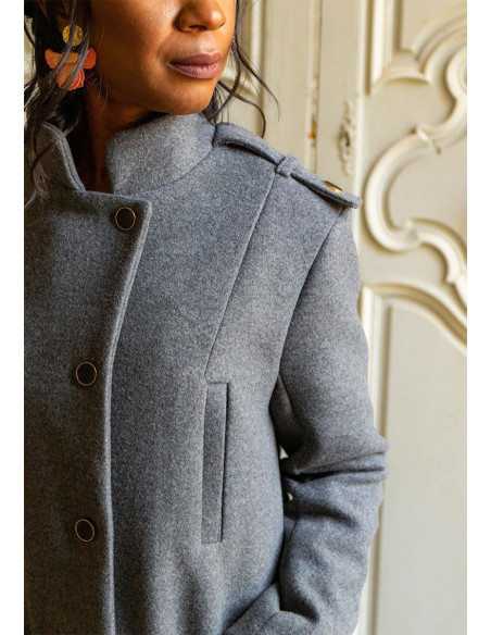 Tigris Coat Pattern - Maison Fauve
