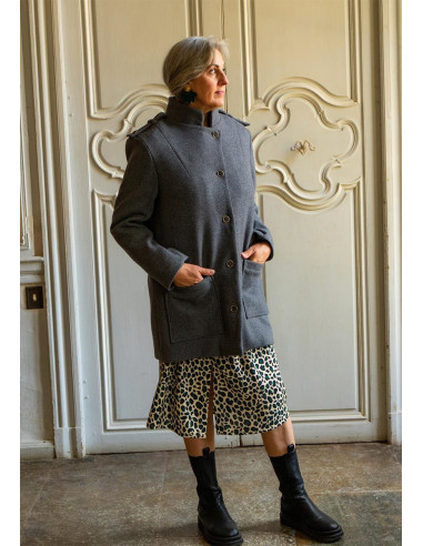 Tigris Coat Pattern - Maison Fauve