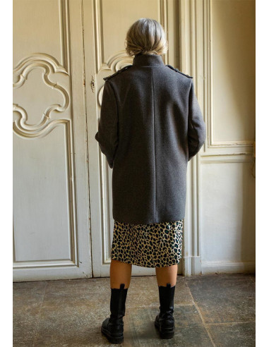 Tigris Coat Pattern - Maison Fauve