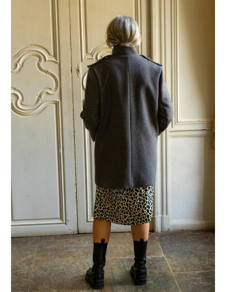 Tigris Coat Pattern - Maison Fauve