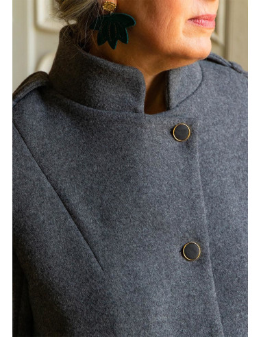 Tigris Coat Pattern - Maison Fauve