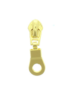 5 mm nylon zipper slider - Gold