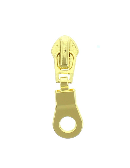 5 mm nylon zipper slider - Gold