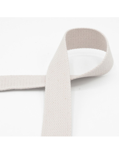Cotton strap for bag - Pebble