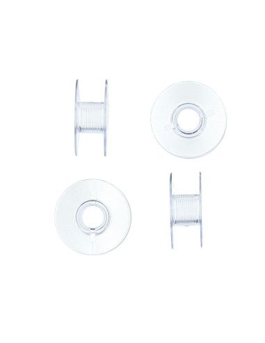 Double case sewing machine bobbins