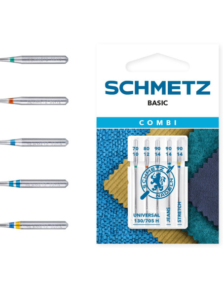Assorted Needles Combi Basic Schmetz