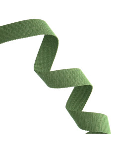 Sparkling cotton strap for bag - Sage green