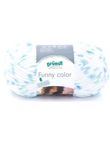 Fil chenille Funny Color Gründl