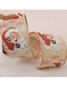 Santa Claus ribbon - Beige