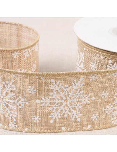 Flakes ribbon - Beige