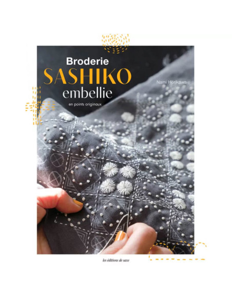 Embellished Sashiko Embroidery Book