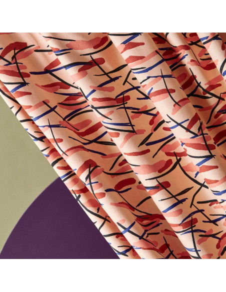 Viscose twill fabric Fuji Blush - Atelier Brunette