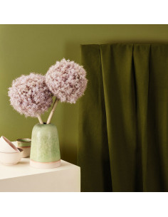 Ivy Green cotton gabardine fabric - Atelier Brunette