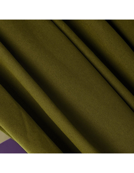 Ivy Green cotton gabardine fabric - Atelier Brunette