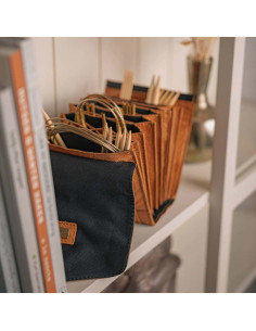 Muud Betina Leather Storage Case for Interchangeable Needles - Whisky